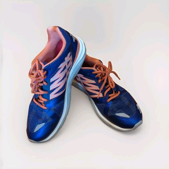 The North Face Hyper Track Guide Sneaker Shoe Womens 9 Blue Running Athletic - Picture 1 of 7